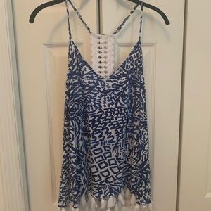 Lilly Pulitzer Tassel Tank top